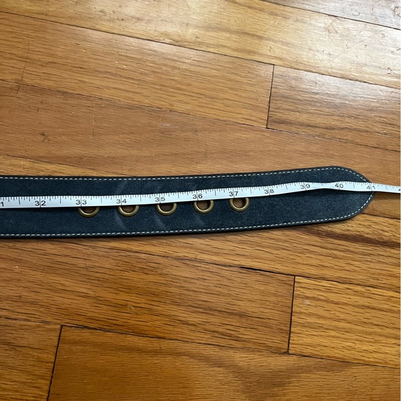 Coach Blue Suede Belt - Picture 8 of 8